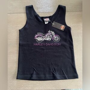 Harley-Davidson Womens Black Tank Top